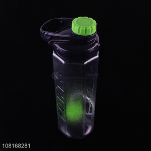 Top Quality Transparent Frosted Water Bottle With Handle