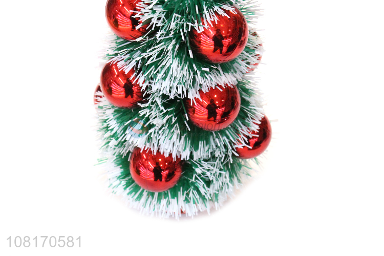 Hot selling mini Christmas tree festival desktop decoration