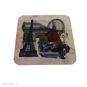 Factory price simple printed bowl mat creative heat pad