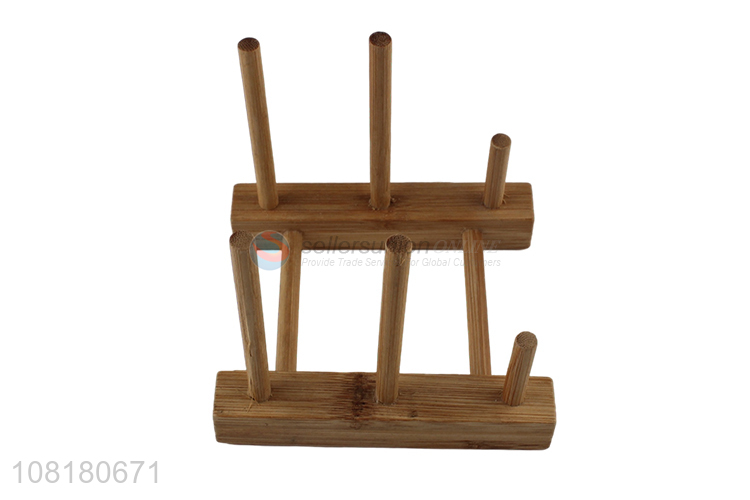 Cheap price bamboo cup holders household storage rack