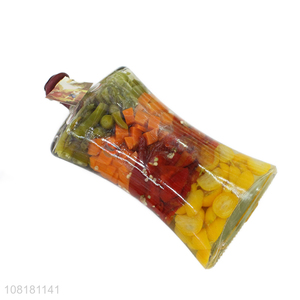 Cheap price home <em>glass</em> <em>crafts</em> simulation vegetable <em>glass</em> bottle