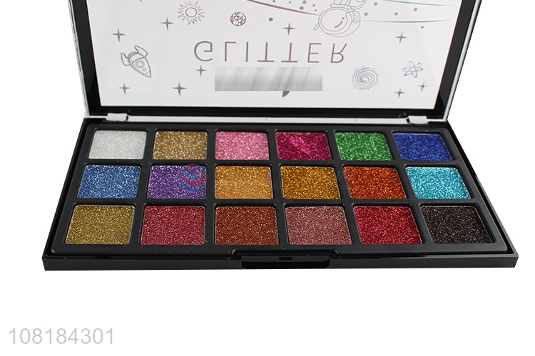 Custom 18 Colors Shimmer Richly Pigment Eyeshadow Palette