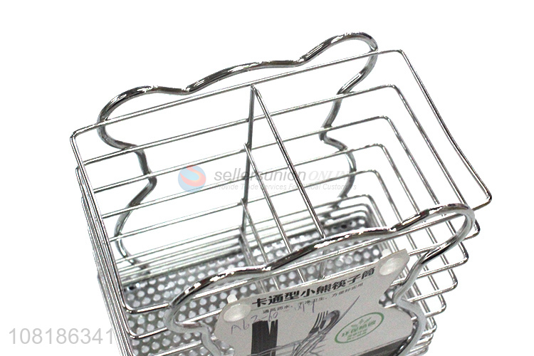 Wholesale Price Iron Chopstick Holder Kitchen Storage