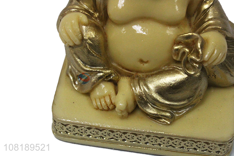 Yiwu direct sale creative resin maitreya buddha ornament