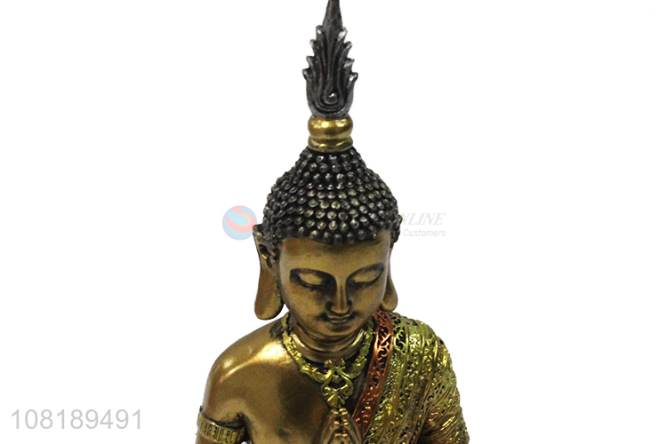 Wholesale Price Resin Crafts Thailand Golden Buddha