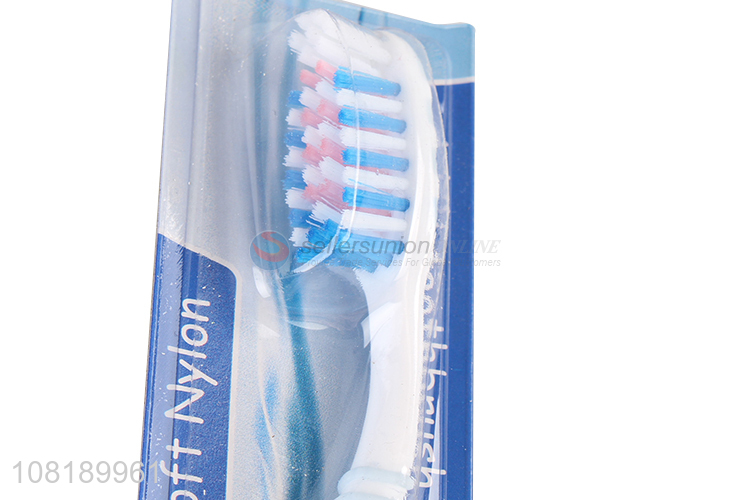 Good Sale Soft Nylon Toothbrush With Non-Slip Handle