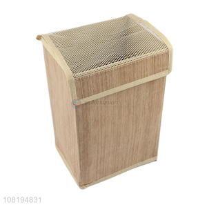 Factory supply non-woven storage box storage bin with zipper