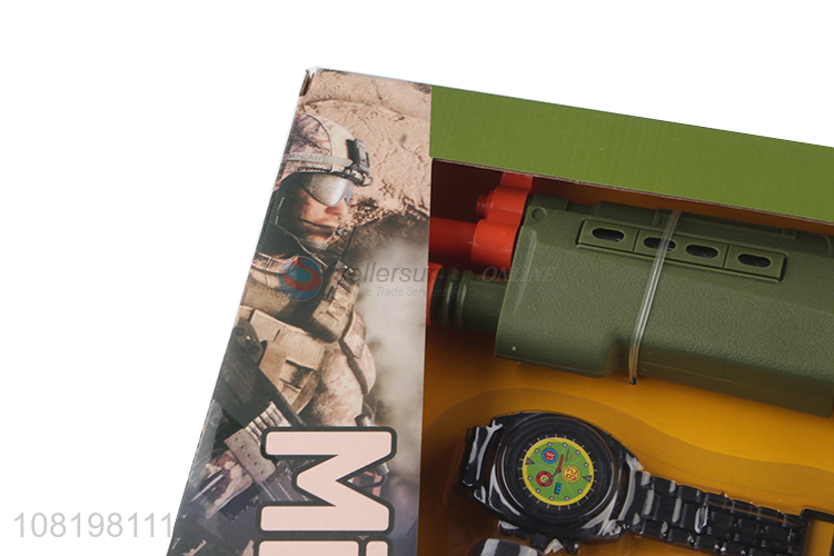 Best selling kids pretend toys military toy set wholesale