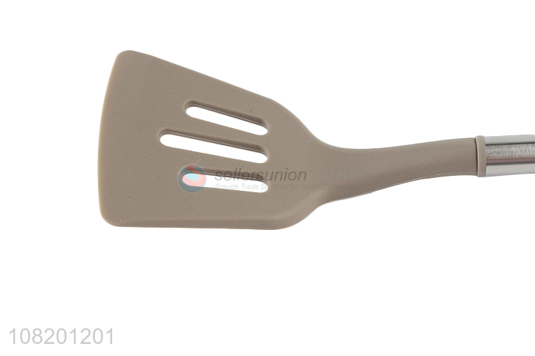 Factory direct selling silicone slotted spatula kitchen tools