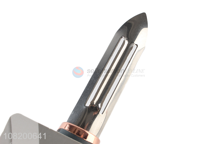 Yiwu market stainless steel fruit peeler for kitchen