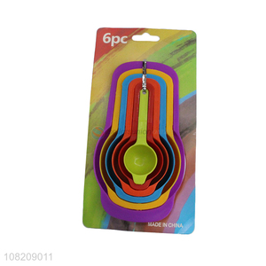 China factory multicolor plastic measuring spoon