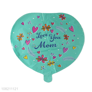 Promotional Mother's Day Decorative Balloon Fashion Foil Balloon