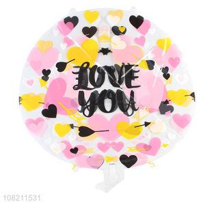 Custom Heart Pattern Foil Balloon Decorative Balloon