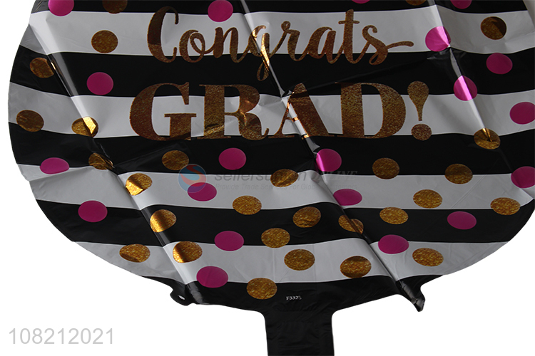 Fashion Aluminum Film Balloons For Graduation Party Decoration