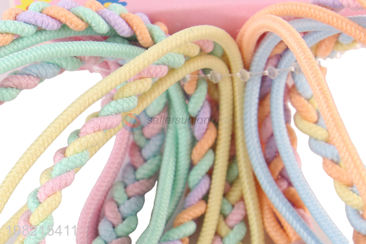 High Quality 5 Pieces Braided Hair Bands Cheap Hair Ring