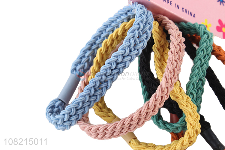 Good Price Braided Hair Bands Fashion Hair Rope Hair Ring