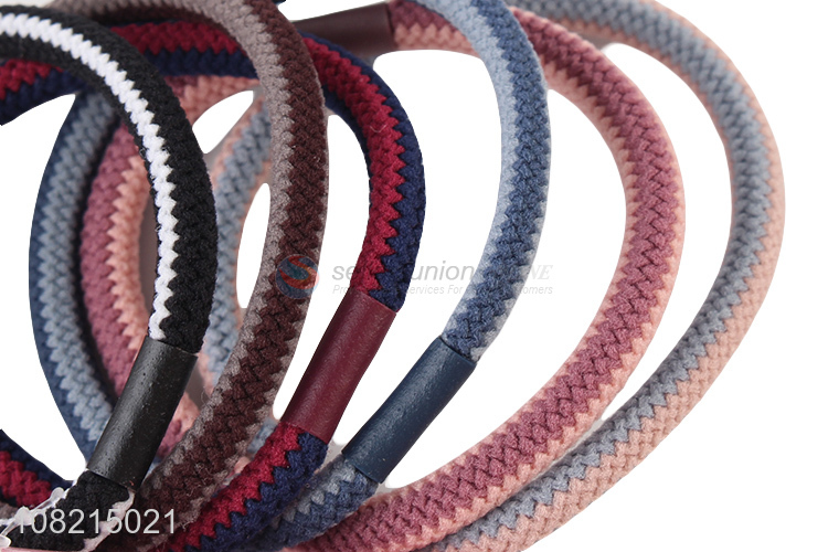 Fashion Hair Accessories 6 Pieces Hair Tie Hair Ring Set