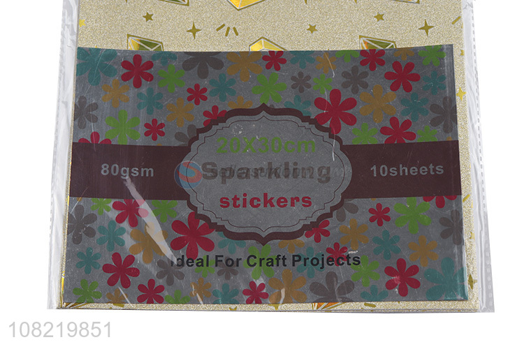 Yiwu wholesale creative sparkling wrapping packaging paper