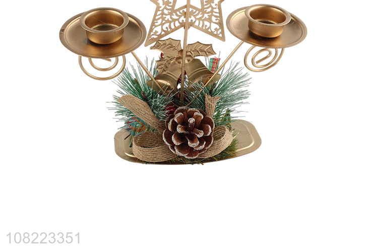 Hot Selling Christmas Decorative Candle Holder Fashion Candlestick