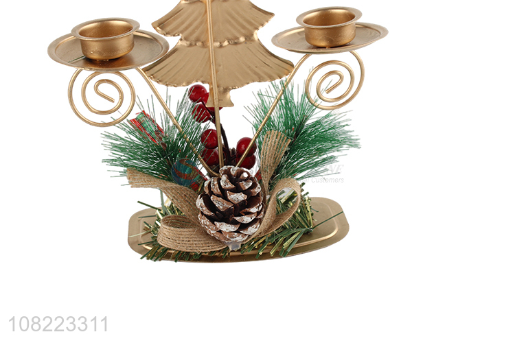 Wholesale Christmas Decorations Fashion Christmas Candlestick