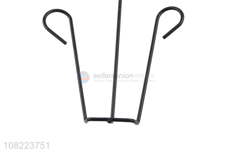 Factory price creative iron clothes hanger for storage