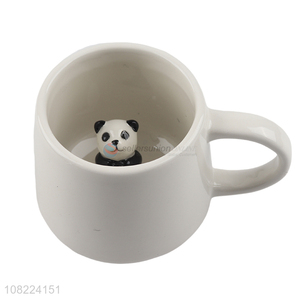 Most popular ceramic cartoon water cup coffee cup for sale