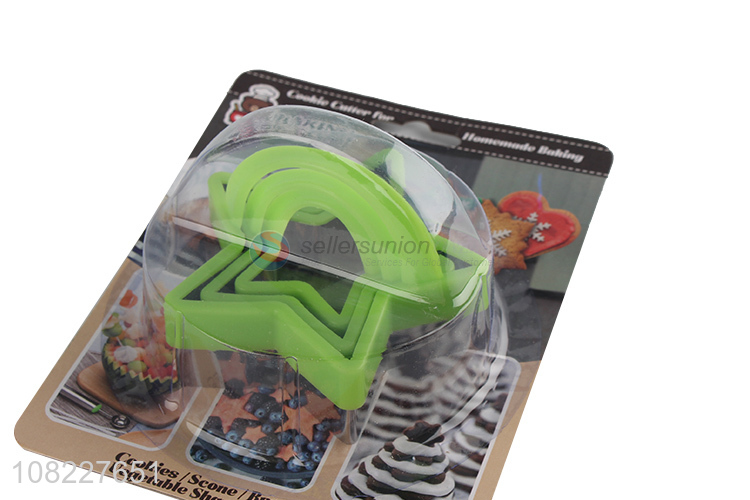 Yiwu market creative pentagram cookies mould kitchen tools