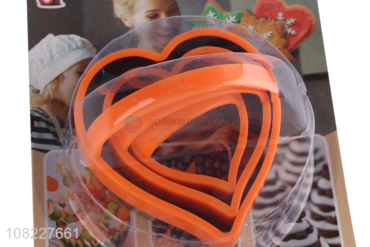 Factory price orange love cookies mould for kitchen