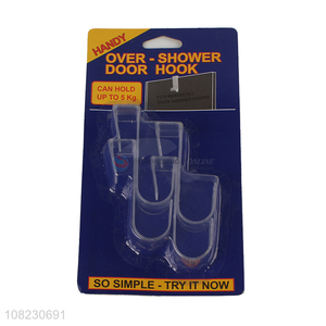 Online wholesale household over door shower hooks for bathroom