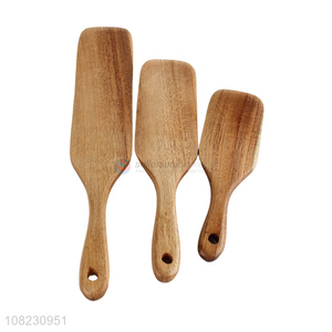 Wholesale Kitchen Utensils Wooden Spatula Salad Spatula