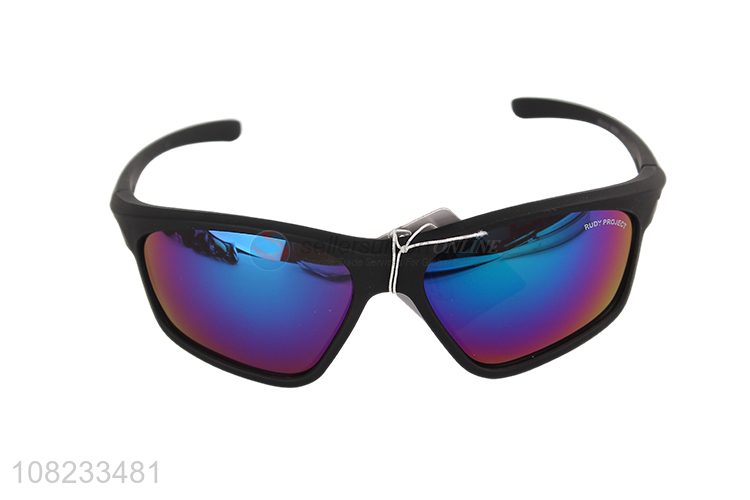 Online wholesale simple PC sunglasses men outdoor sports glasses