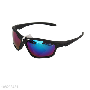 Online wholesale simple PC sunglasses men outdoor sports glasses