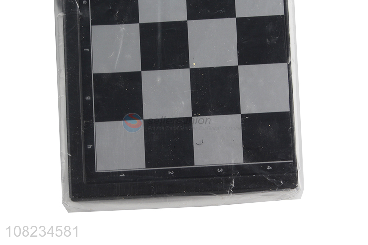 New arrival educational chess set with folding board