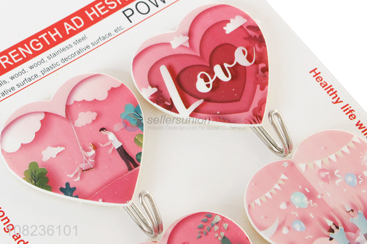 Best Selling 4 Pieces Sticky Hooks Decorative Wall Hook