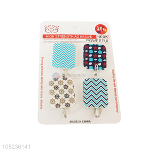 Wholesale Heavy Duty Adhesive Hook Fashion Sticky Wall Hooks