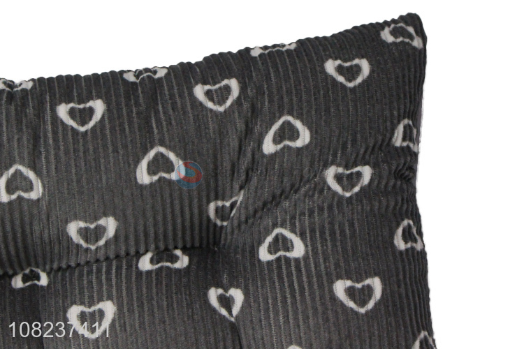 High quality heart printed indoor chair cushions for home and office