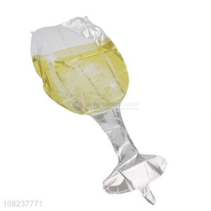 Good Price Wine Glass Shape Foil Balloons For Sale