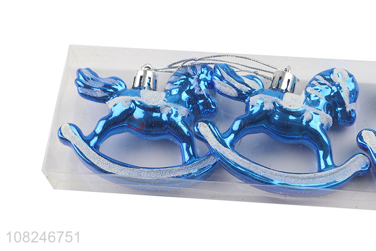 Factory direct sale horse shape hanging ornaments for christmas