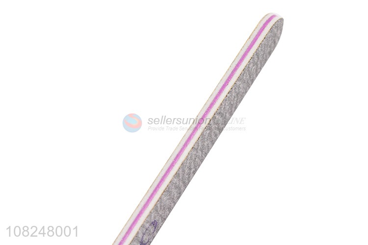 Yiwu market emery board nail file sanding buffing file nail art tool