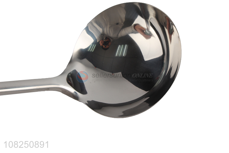 Hot Sale Serving Spoon Stainless Steel Soup Ladle With PP Handle