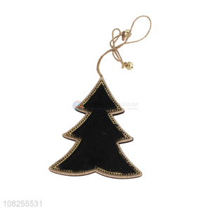 High quality Christmas hanging wooden ornaments Christmas tree pendant