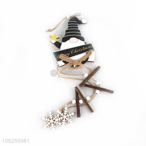 Wholesale Christmas <em>wooden</em> ornament hanging wood <em>craft</em> party decor