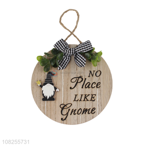 Good price rustic <em>wooden</em> Christmas decoration hanging farmhouse <em>craft</em>