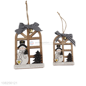 Best selling Christmas decoration wall hanging <em>wooden</em> ornament <em>craft</em>