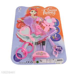 Factory direct sale plastic kids pretend play beauty makeup toys