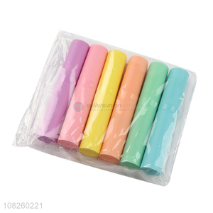 Hot selling 6 pieces pastel color fluorescent ink highlighters set