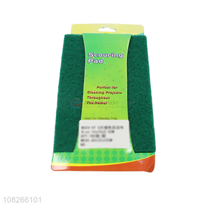 Good Price 5 Pieces Green Scouring Pad Best Kitchen Scrubber