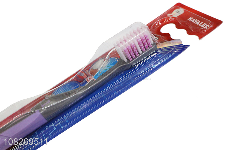 High quality nylon durable adult toothbrush for sale