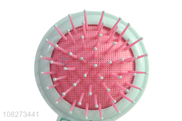 Wholesale from china portable folding hair comb with mirror
