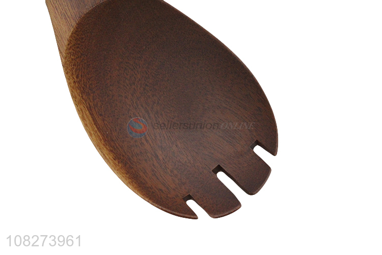 New arrival natural wooden salad server salad spoon wooden utensils